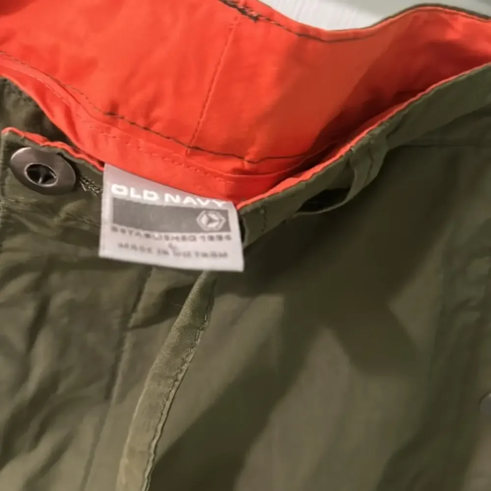 Old Navy Straight Oxford Cargo Pants L
